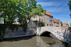 Bruges - Pont sur les canaux - Belgique