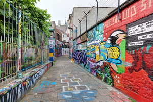 La ruelle aux graffitis - Werregarenstraat 03