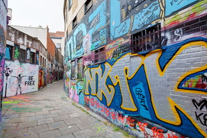 La ruelle aux graffitis - Werregarenstraat 05