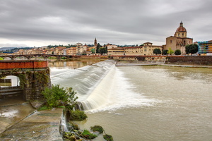 Florence - Vue sur le Ponte Alle Grazie 02