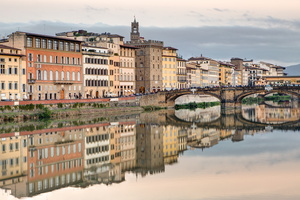 Florence - Vue sur le Ponte Santa Trinita 02