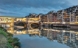 Florence - Vue sur le Ponte Vecchio 11
