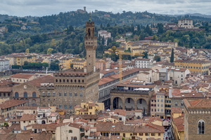 Les toits de Florence depuis le Campanile 02
