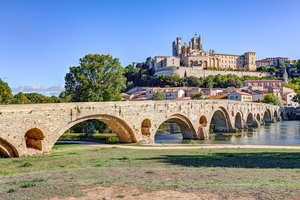 Béziers - Pont Vieux et Cathédrale Saint-Nazaire - Hérault