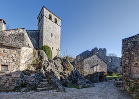 La Couvertoirade - Eglise Saint-Christol - Aveyron
