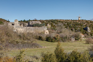 La Couvertoirade - Moulin à vent - Aveyron