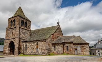 Cheylade - Eglise Saint-Léger de Cheylade - Cantal