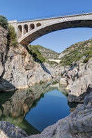 Saint-Guilhem-le-Désert - Pont dans les Gorges de l'Hérault - Hérault