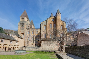Conques-en-Rouergue - Abbatiale Sainte-Foy - Aveyron