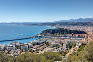 Nice - Vue depuis le Mont Boron 2