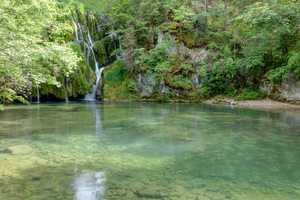 La cascade de la source bleue - Malbuisson 1